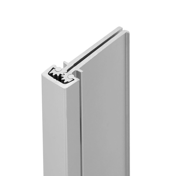 595AL, Clear Anodized, Aluminum, Continuous Geared Hinges, Concealed Leaf, 95"